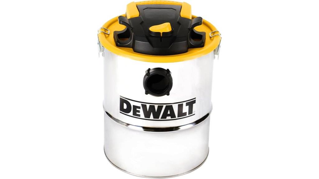 dewalt 4 gallon ash vacuum