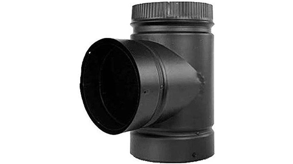 double wall pipe tee