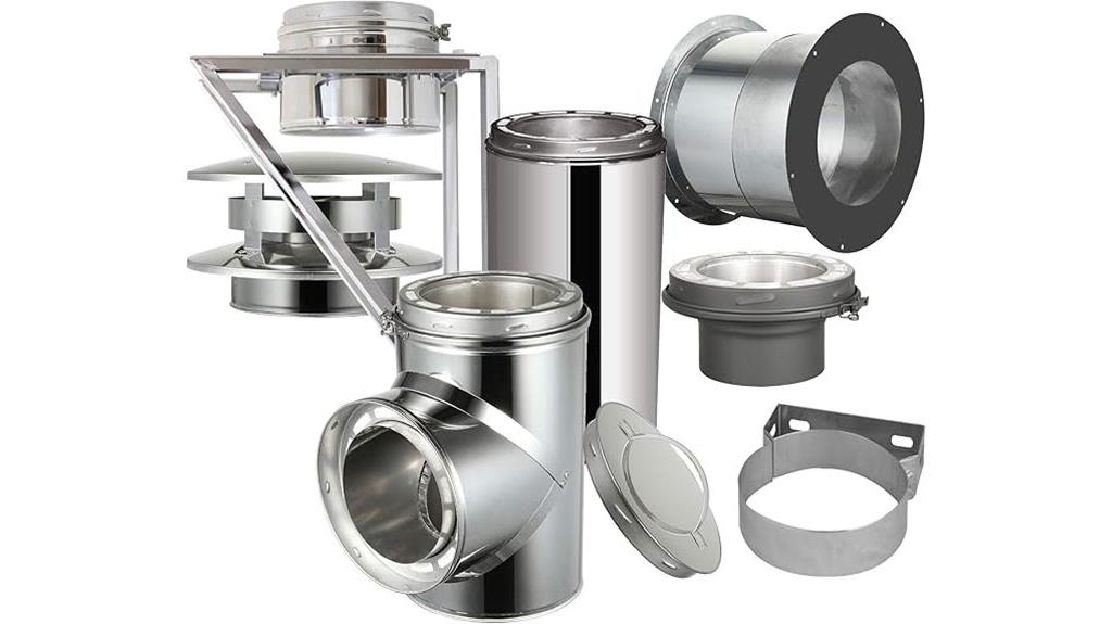 double wall stainless chimney