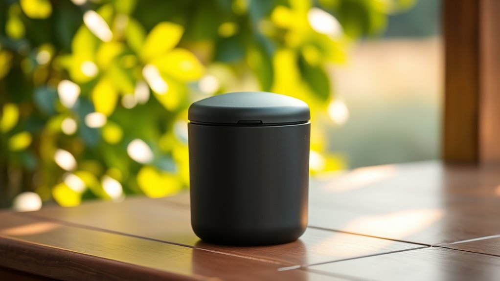 durable heat resistant ash container