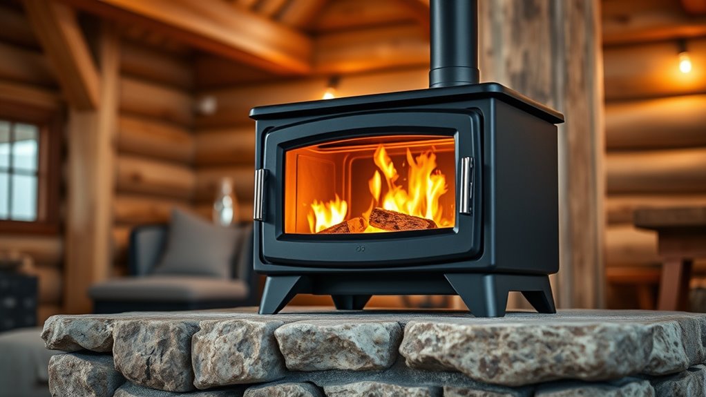 efficient compact wood stoves