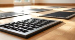 efficient insulated heat grilles