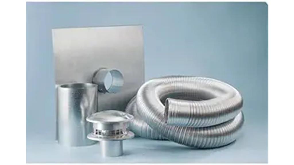 eight inch aluminum chimney