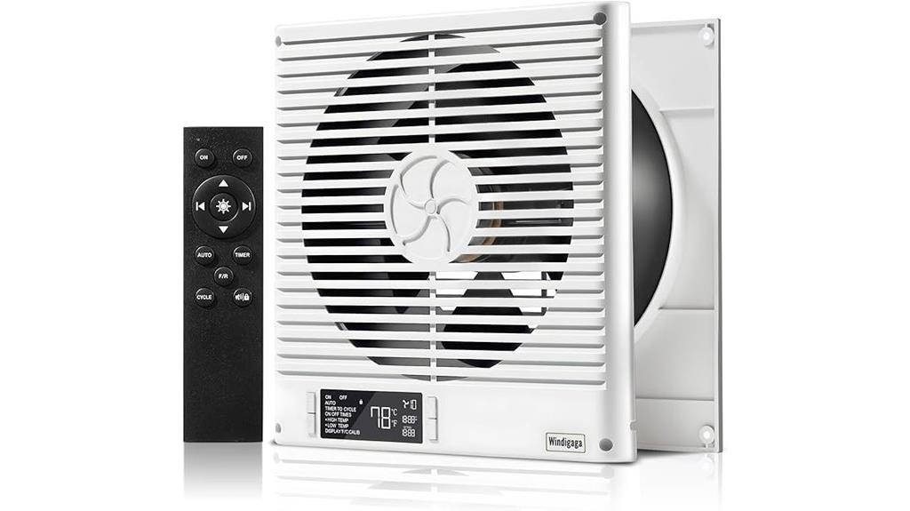 eight room remote fan