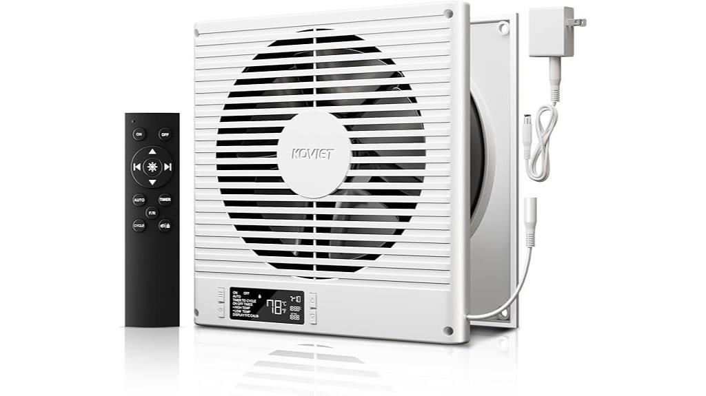 eight room ventilation fan