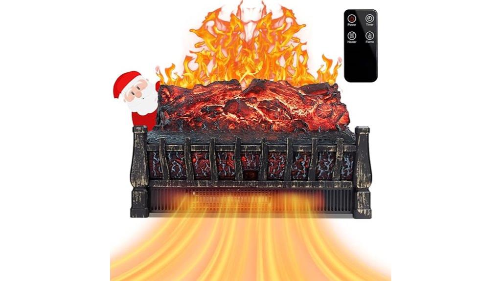 electric fireplace logs
