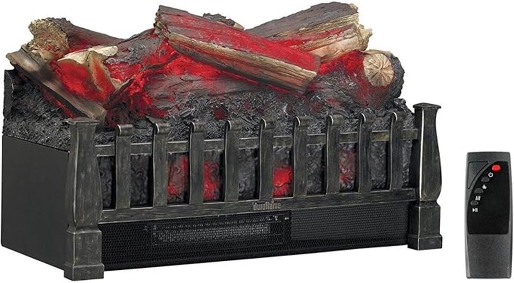 electric log set remote