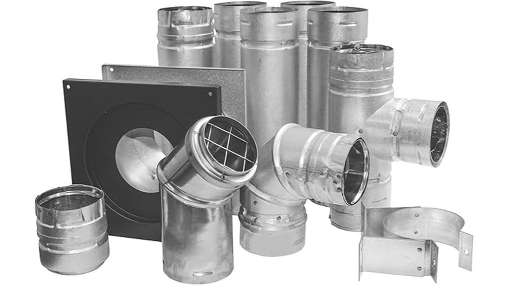 english pellet stove vent
