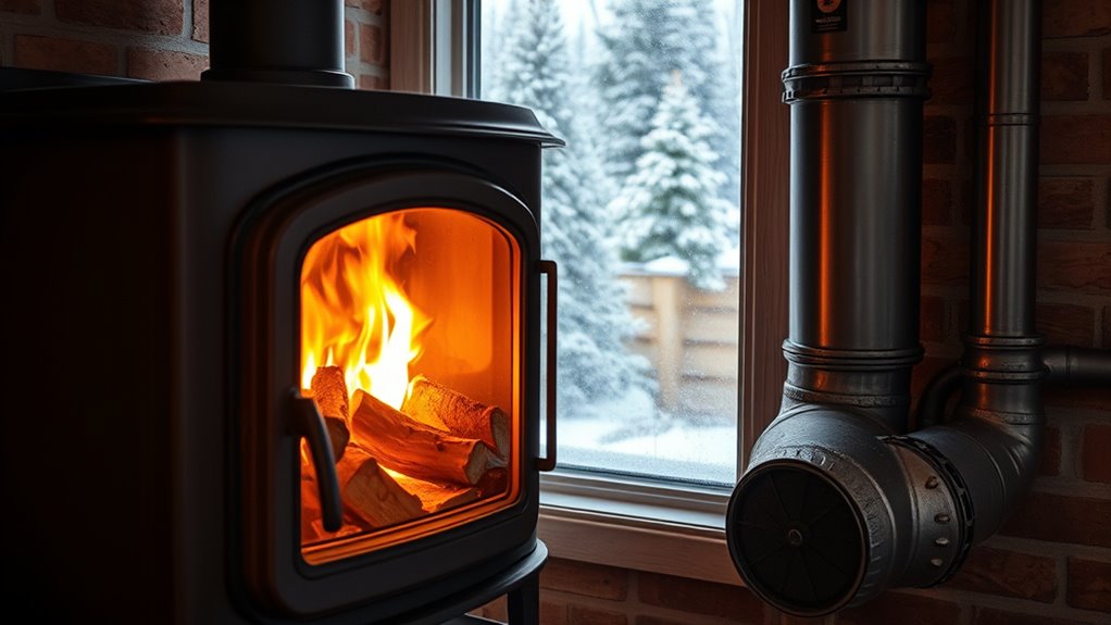 ensure proper outside ventilation
