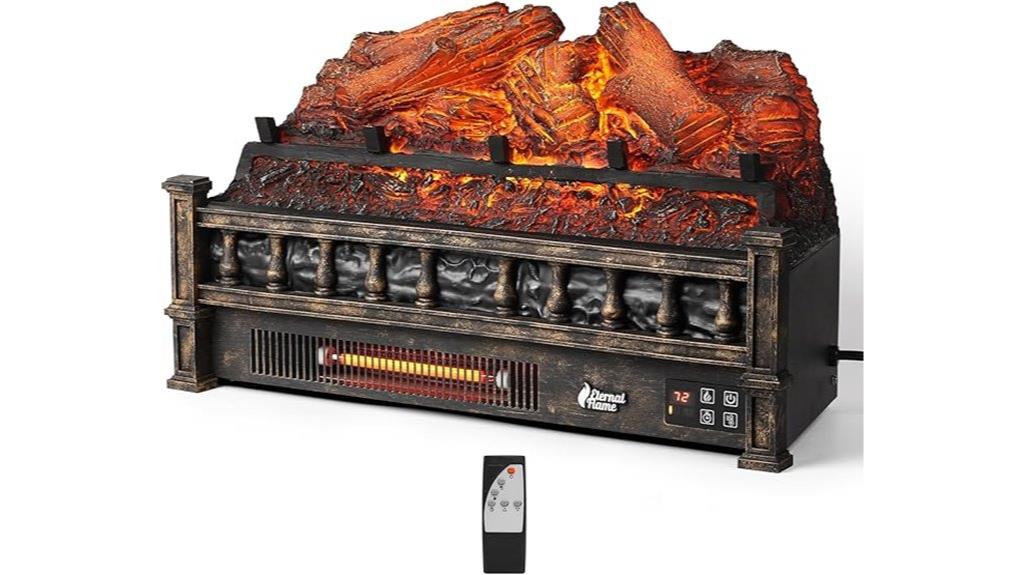 eternal flame electric logs