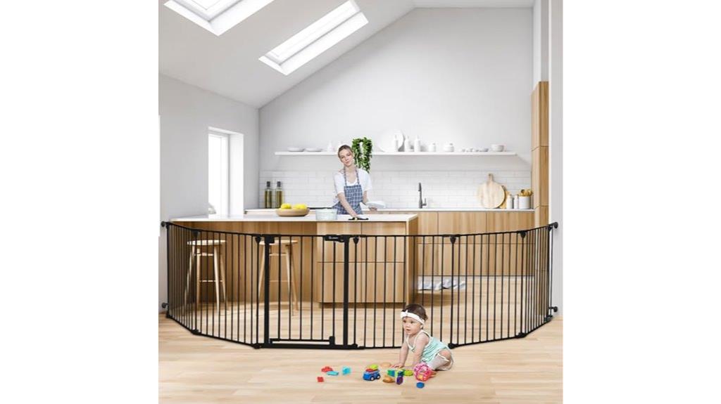 extra wide baby gate