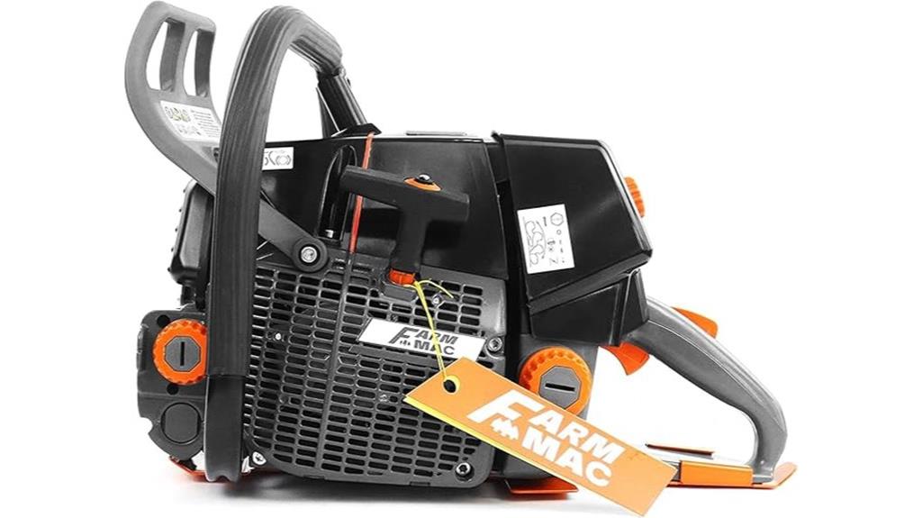 farmmac 92cc gas chainsaw