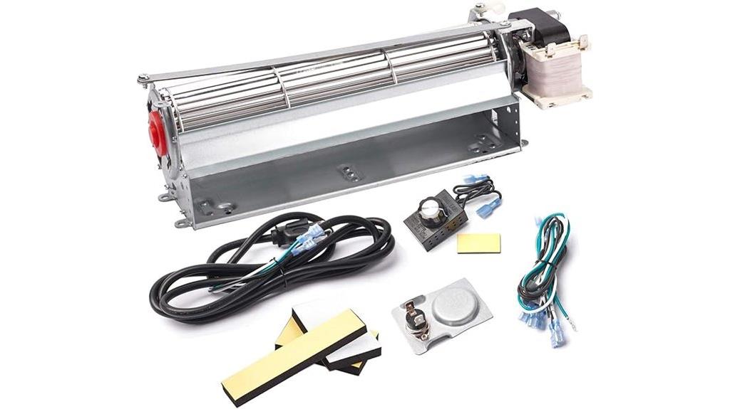 fireplace blower kit compatibility