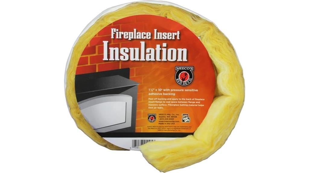 fireplace insulation for meeco
