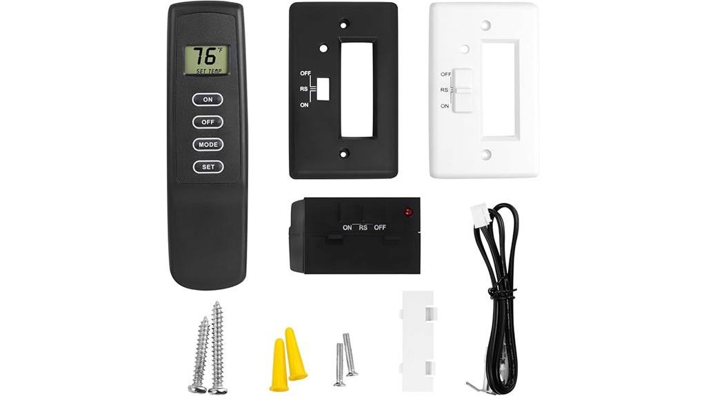 fireplace remote thermostat upgrade