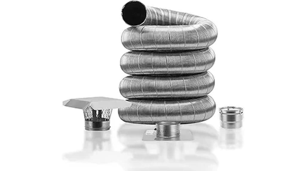 fireproof chimney liner kit