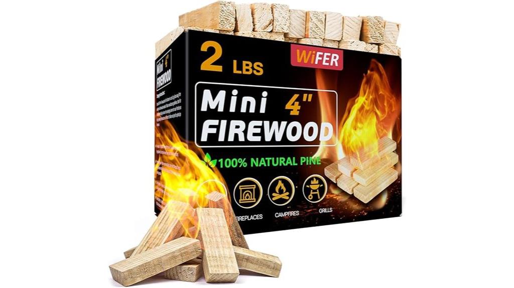 four pack pine firewood