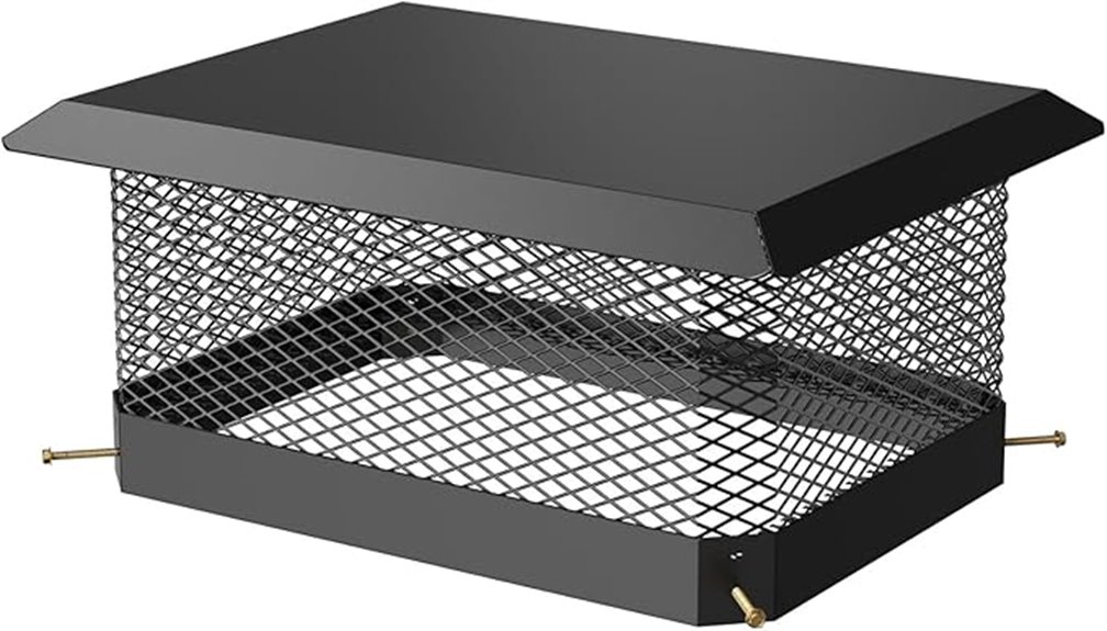 galvanized steel chimney cap