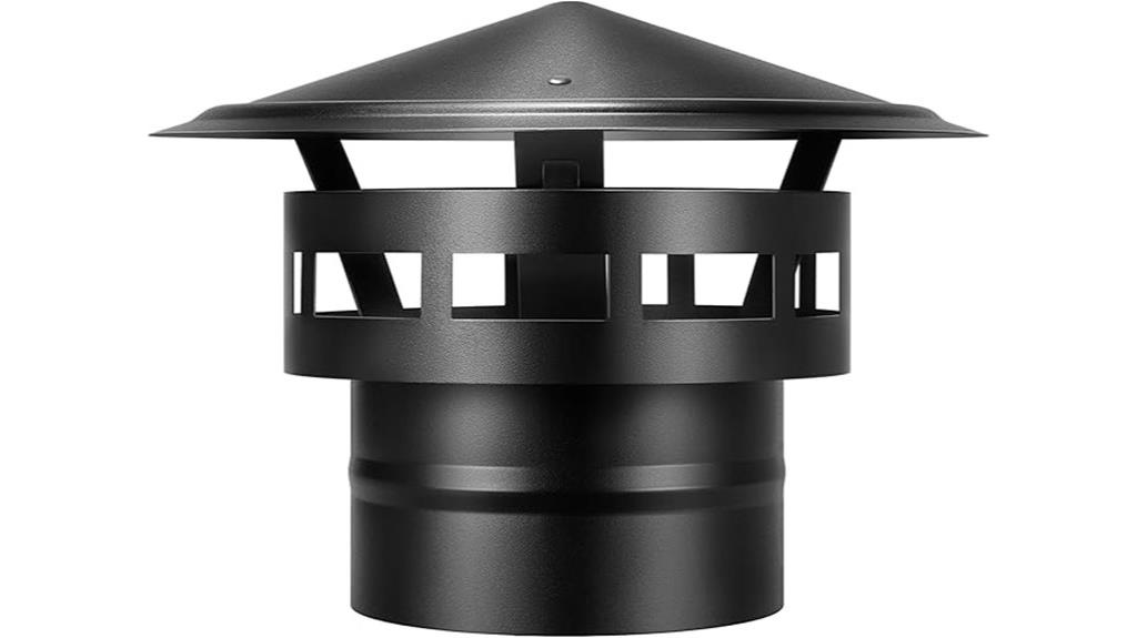 galvanized steel chimney cap