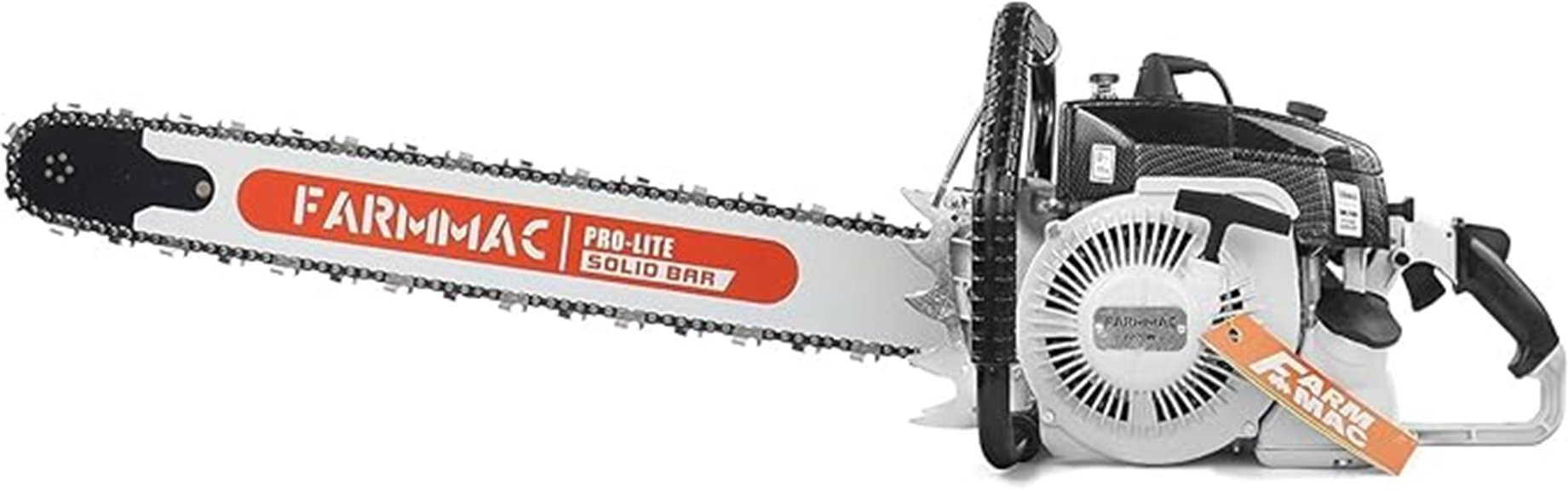 gas chainsaw with long bar