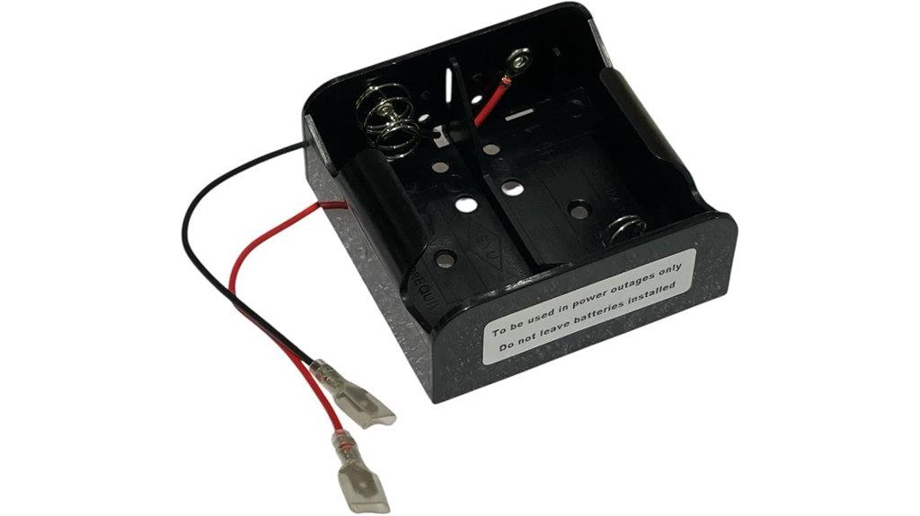 gas fireplace battery backup