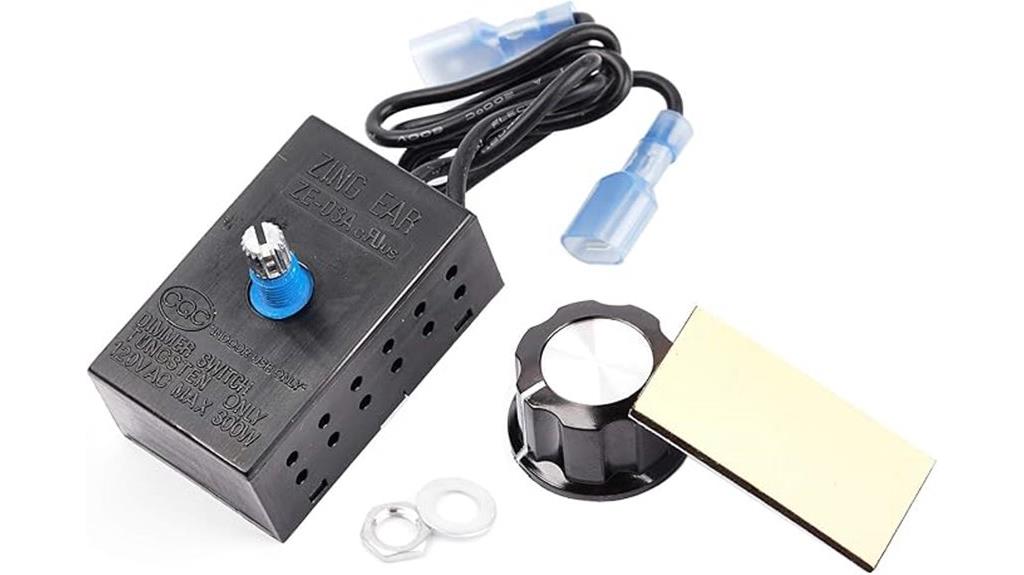 gas fireplace fan control