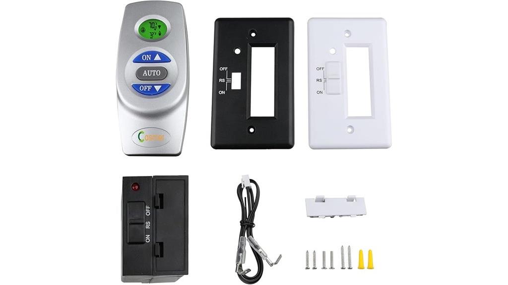 gas fireplace remote control