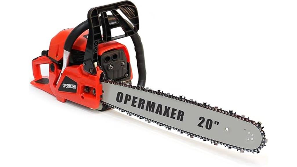 gas powered 20 inch chainsaw