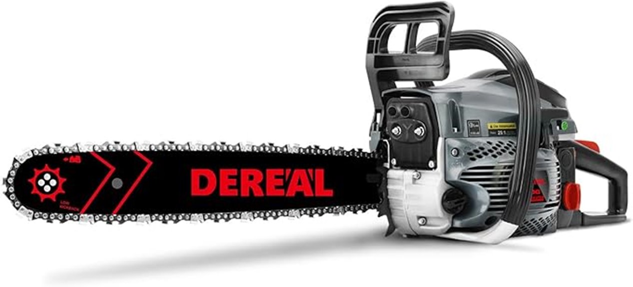 gas powered 20 inch chainsaw