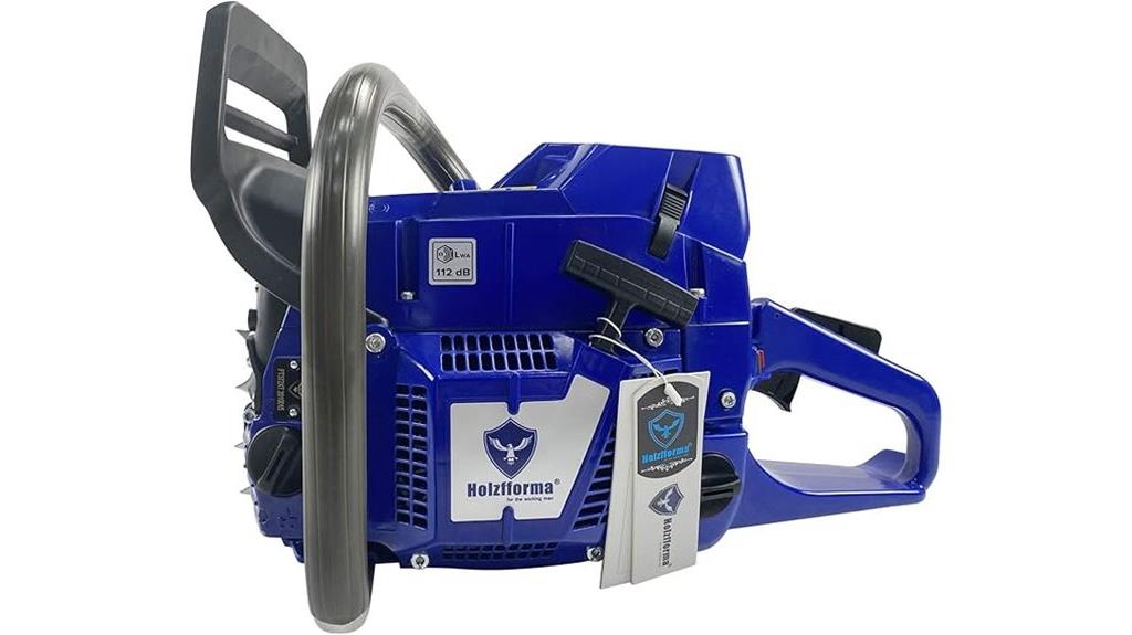gas powered chain saw
