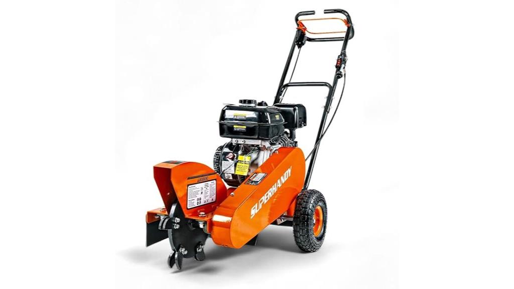 gas powered stump grinder