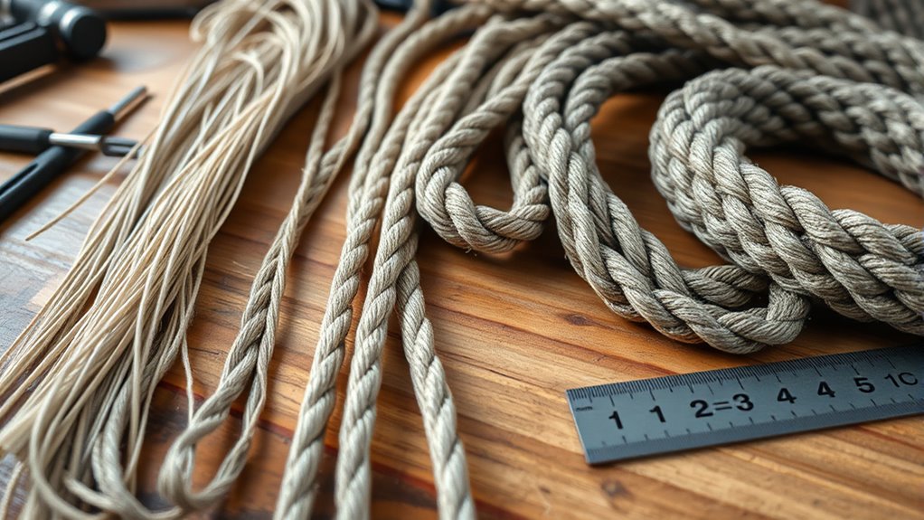 gasket rope size guide