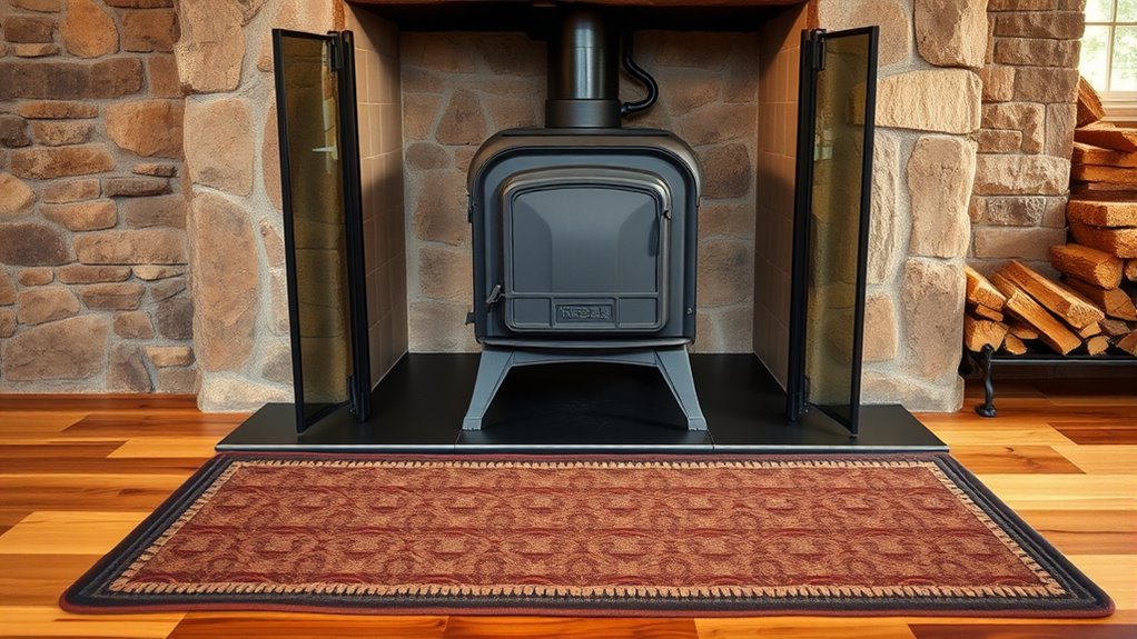 hearth and floor safety