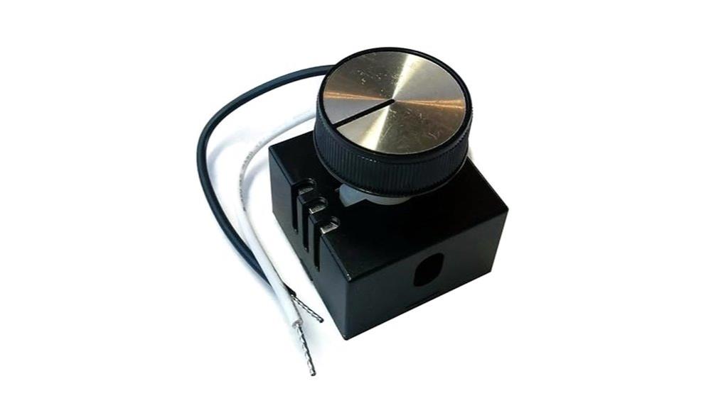 hearth fan speed control