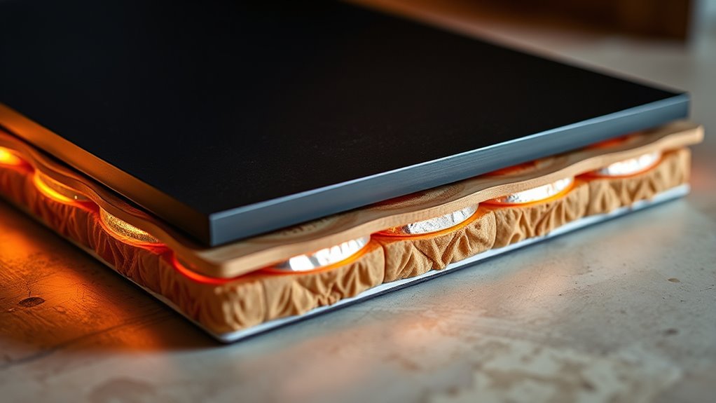 hearth pad r value standards