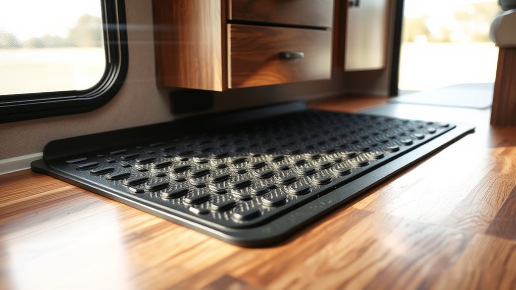 heat resistant rv floor protection