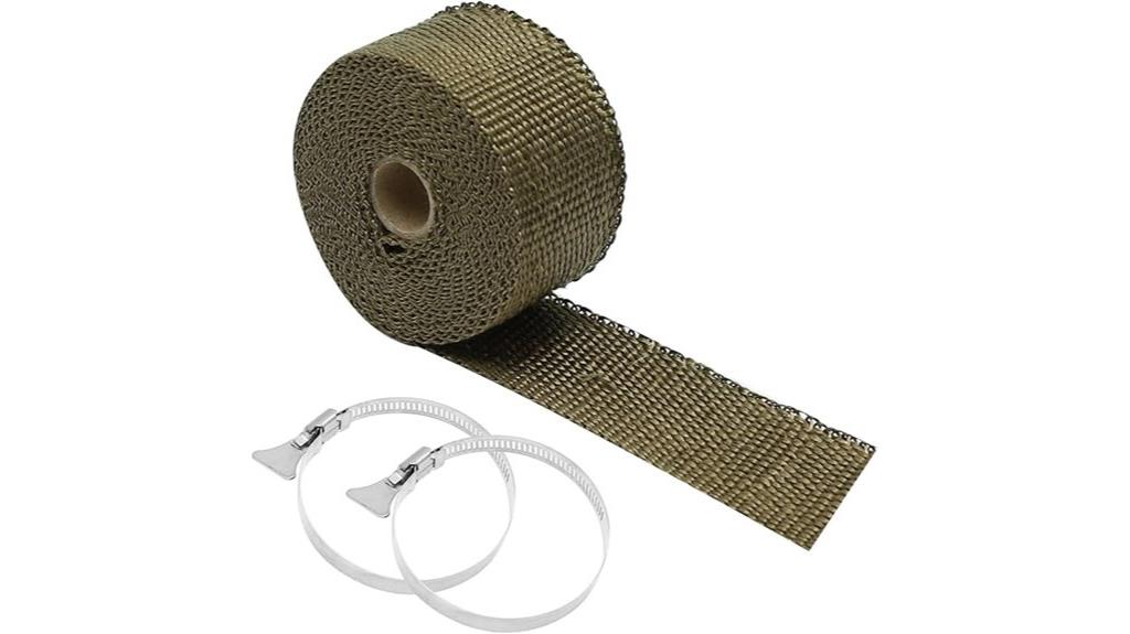 heat resistant stove flue wrap