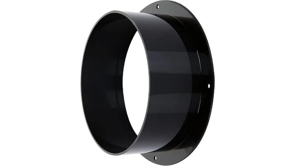 heating and cooling duct flange