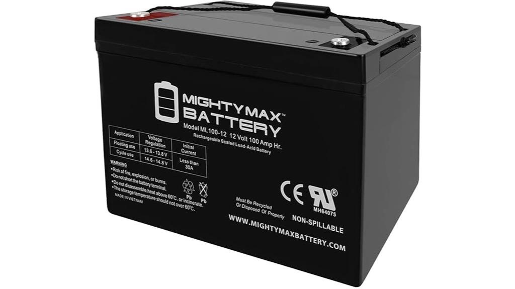 heavy duty 12v battery