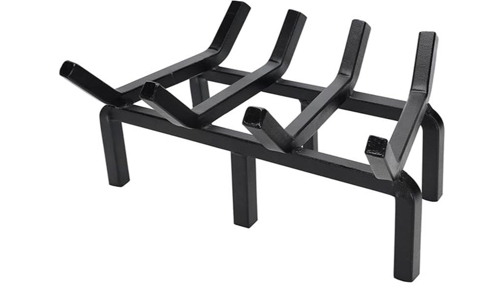 heavy duty 14 inch steel fire grate