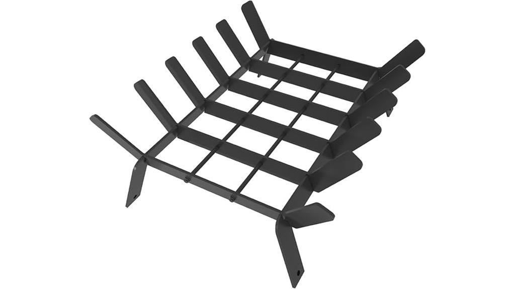 heavy duty 17 inch fireplace grate