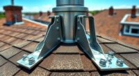 heavy duty chimney support brackets