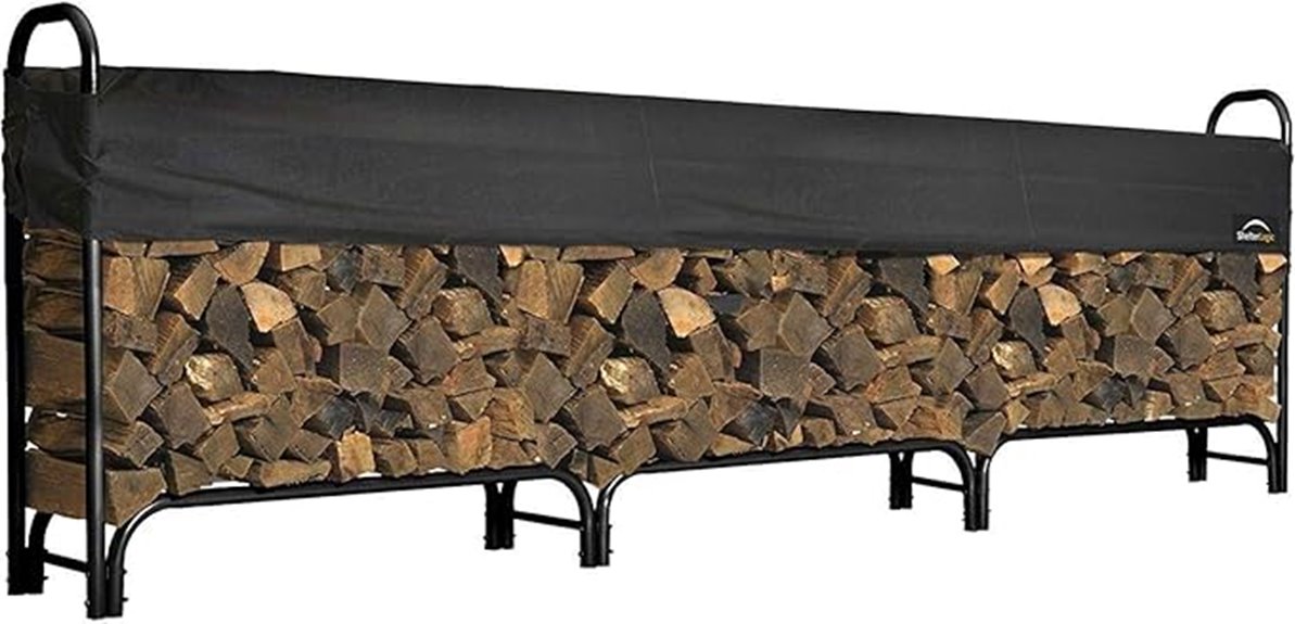 heavy duty firewood storage