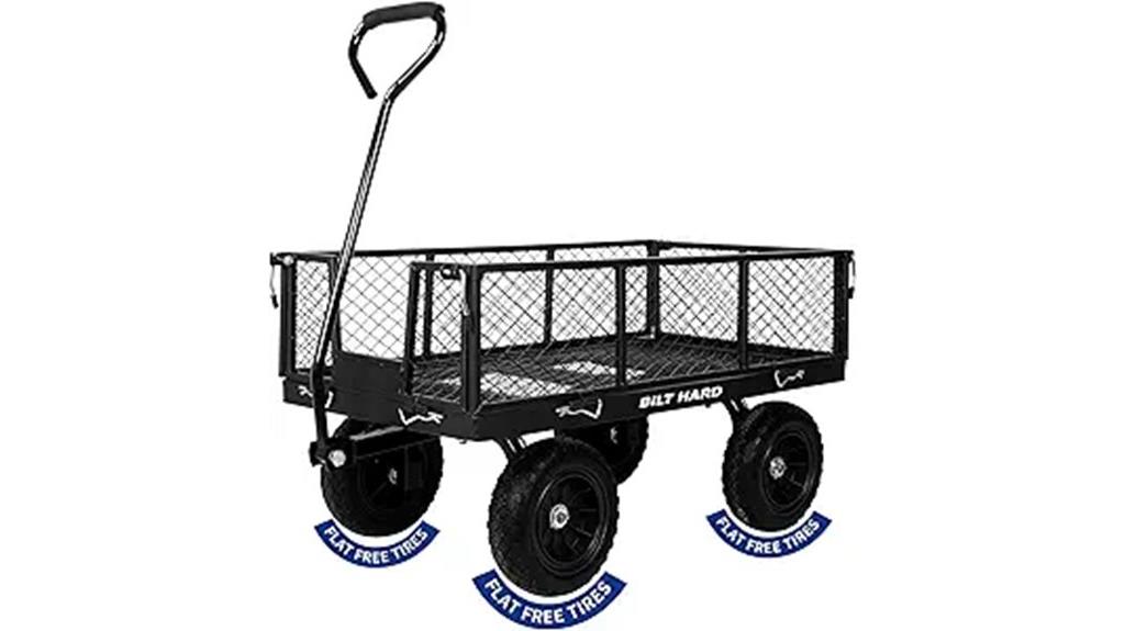 heavy duty flat free tires