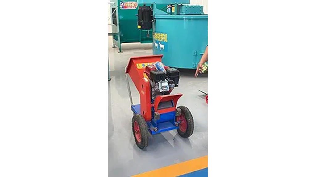 heavy duty gas powered chipper