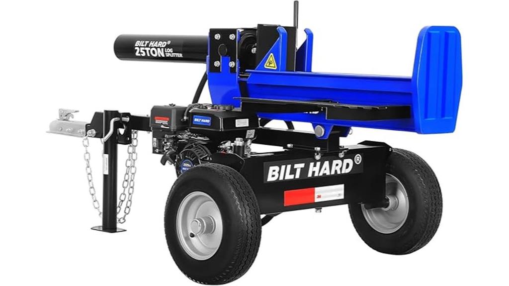 heavy duty log splitter
