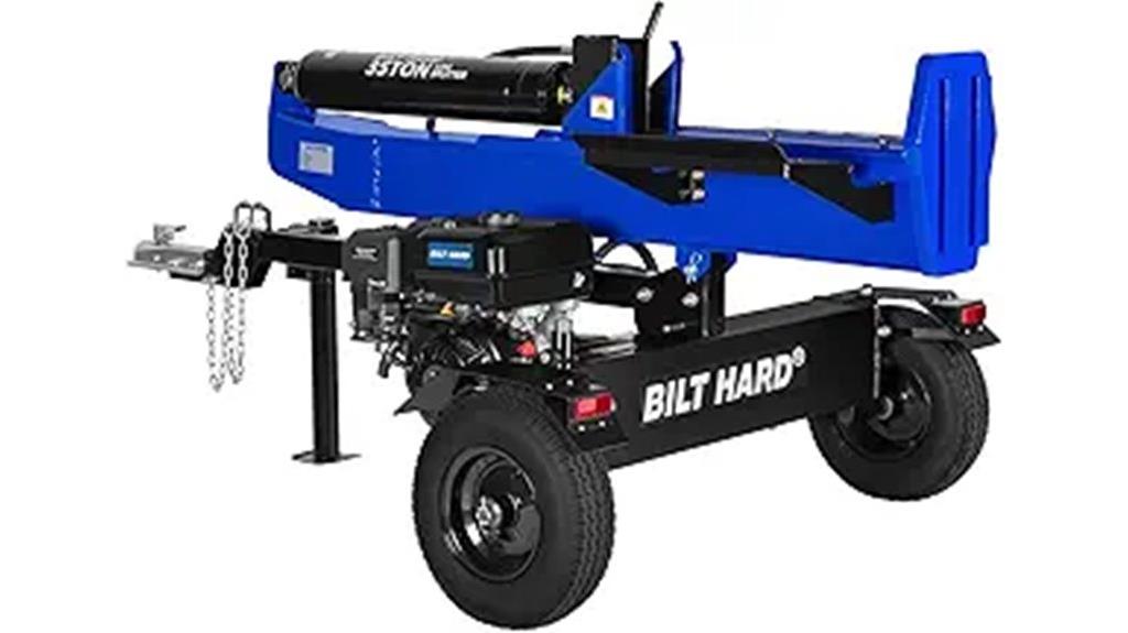heavy duty log splitter