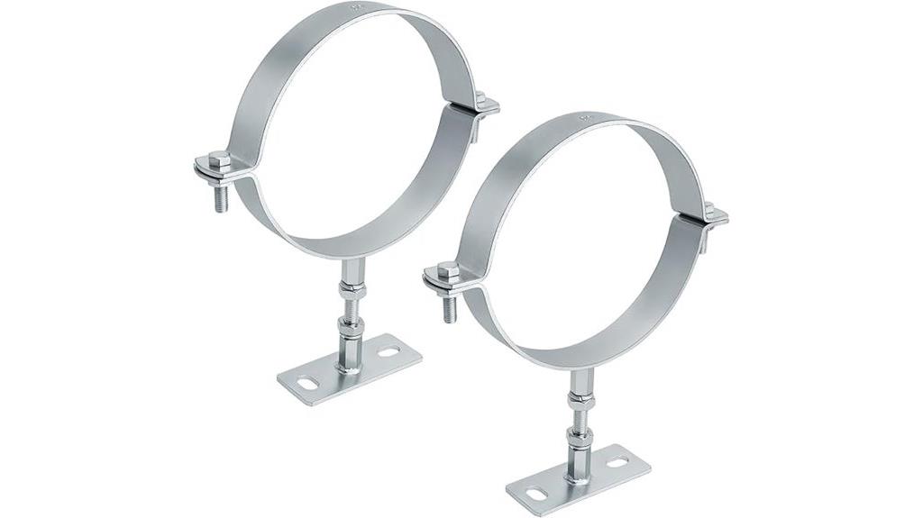 heavy duty pipe brackets