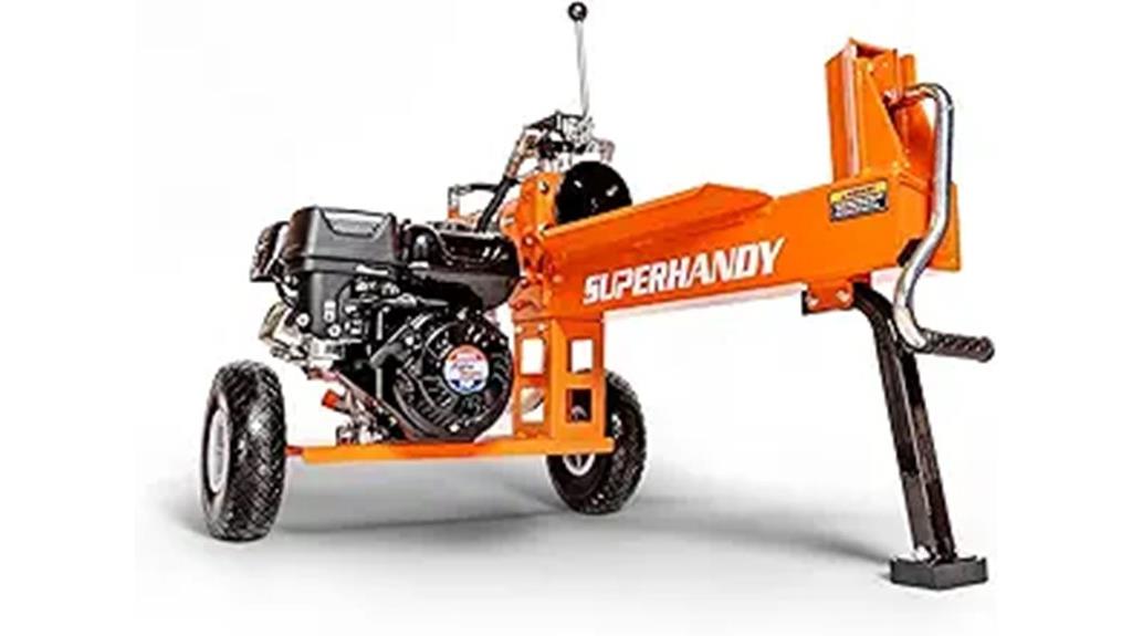heavy duty portable log splitter