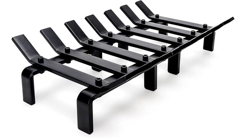 heavy duty steel firewood grate